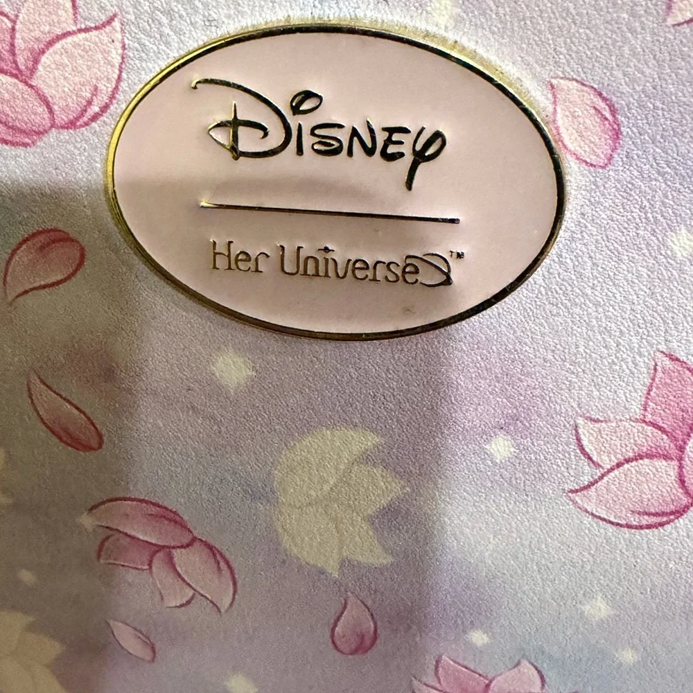 DIsney Her Universe Jasmin from Aladdin lotus flower mini backpack
